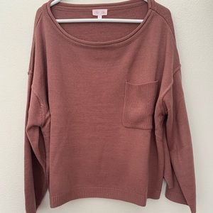 Women’s mauve sweater